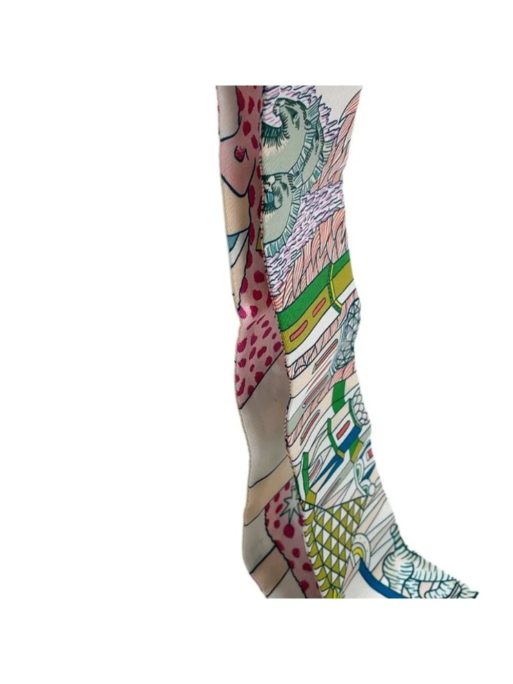 Hermes Scarf Twill Animapolis Silk